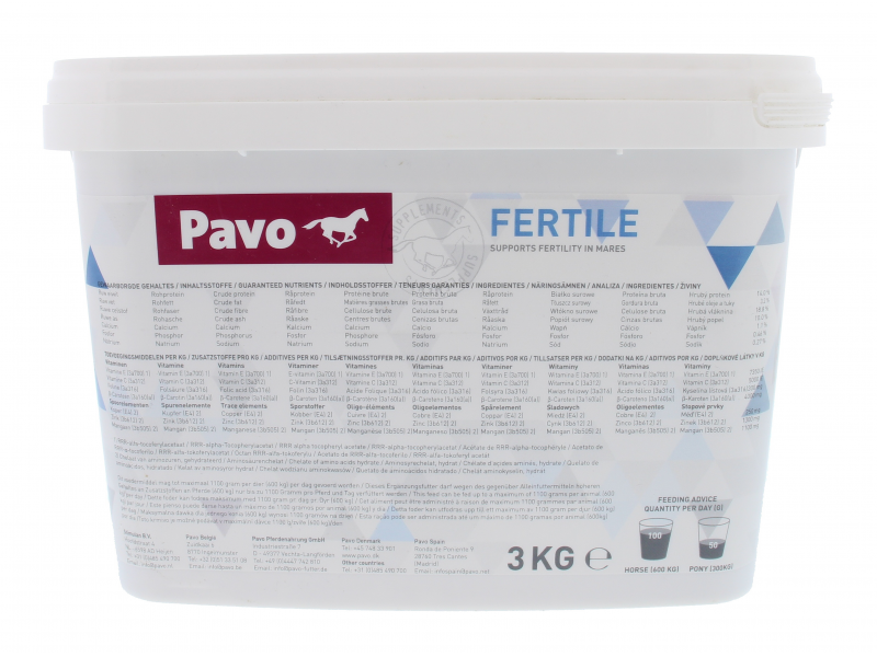 Pavo Fertile Paard 3 kg 
