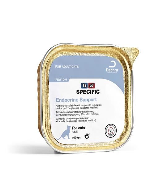 Specific Endocrine Support Kat FEW-DM 7 x 100 gram 