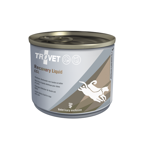 Trovet CCL Recovery Liquid Hond Kat 6 x 190 gram blikjes