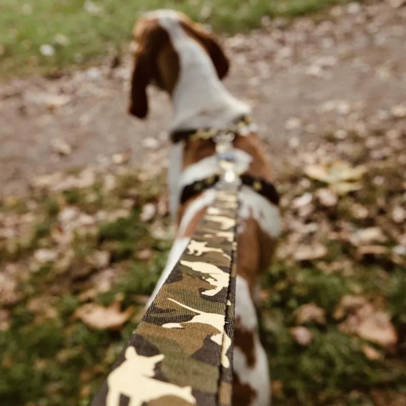 Morso Verstelbare Hondenriem Gerecycled Medium Full Metal Dog