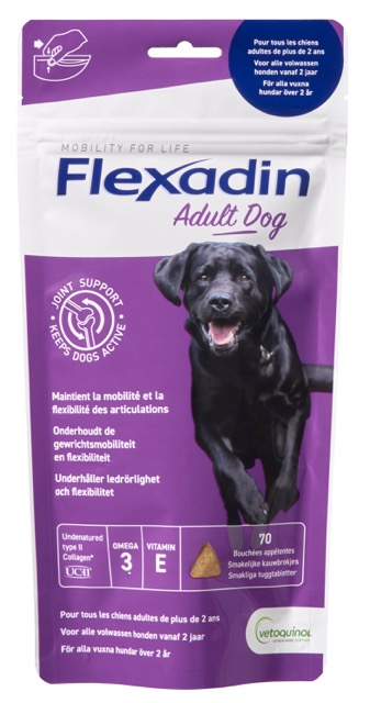 Flexadin Adult Dog 70 Kauwbrokjes 