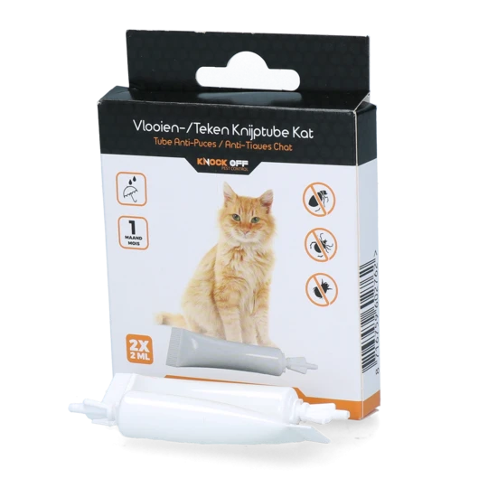 Knock Off Vlooien-Tekenpipet Kat