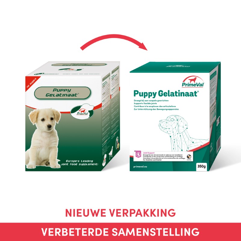 Primeval Puppy Gelatinaat 350 gram