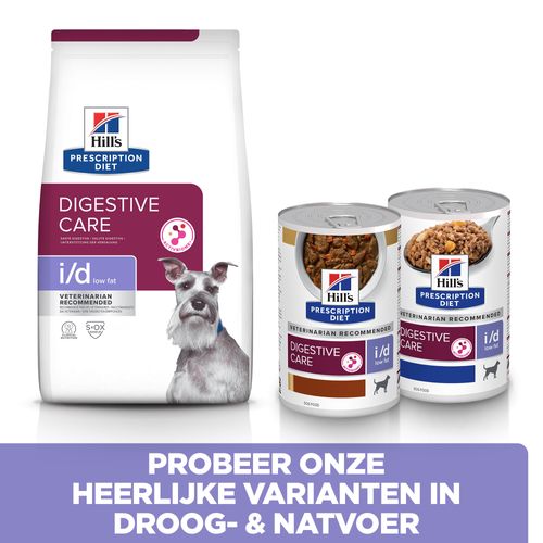 Hill's Prescription Diet ID Low Fat Digestive Care Hondenvoer