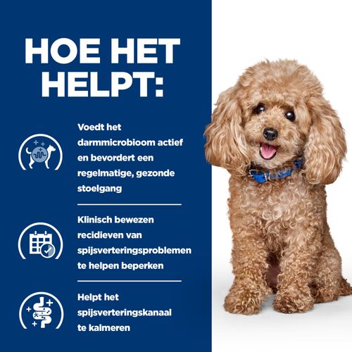 Hill's Prescription Diet Gastrointestinal Biome Mini hondenvoer met Kip