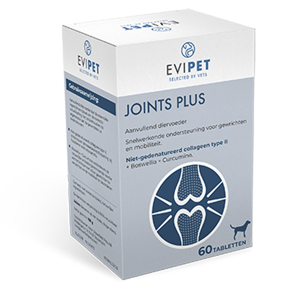 Evipet Joints Plus Gewrichten Hond 60 tabletten