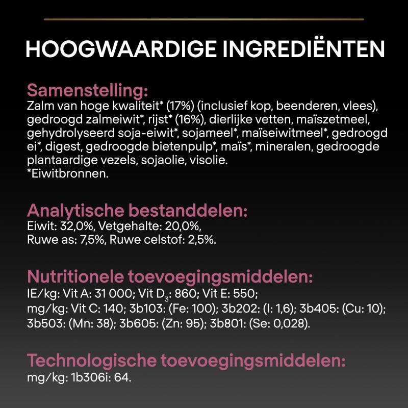 Purina Pro Plan Medium Puppy Sensitive Skin Hondenvoer Zalm 12 kg Purina Pro Plan Medium Puppy Sensitive Skin Hondenvoer Zalm 12 kg