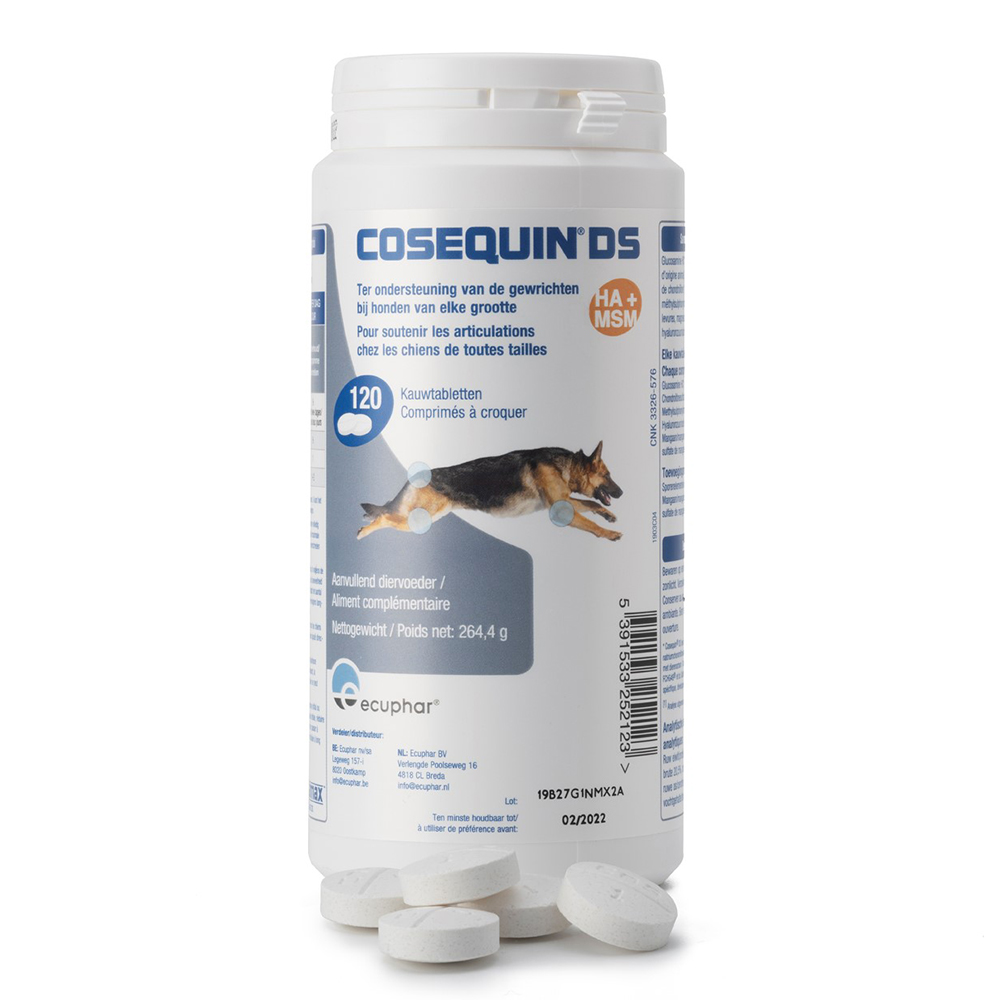 Cosequin DS Hond 120 Chews, Medicatie, Pil, Kruiden, Plant, Hond
