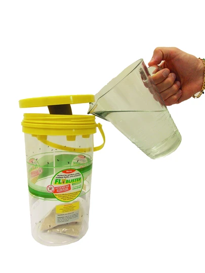 Flybuster vliegen systeem Garden Trap incl. 40 gram lokaas
