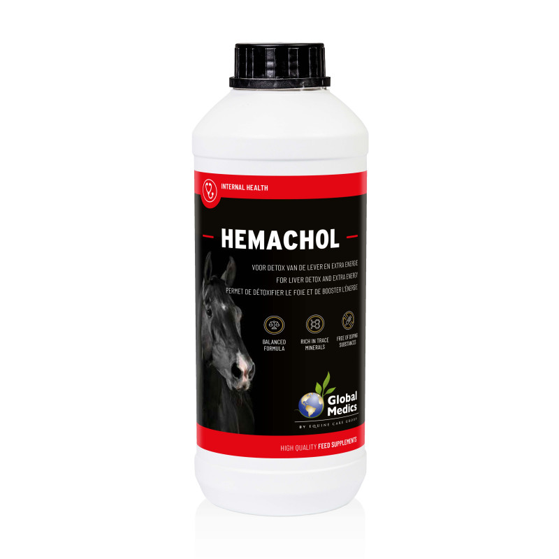 Global Medics Hemachol Rode Bloedcel Paard 1 liter 