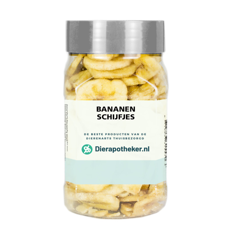 Dierapotheker Banaan Schijfjes Snack 150 gram
