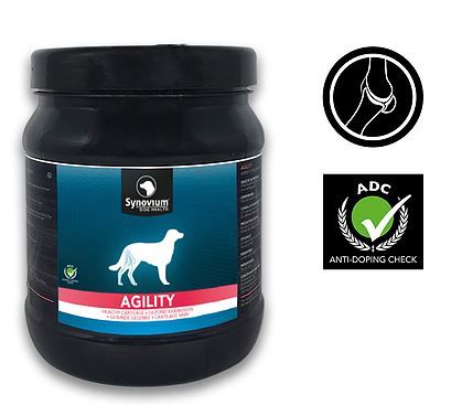 Synovium Agility Gewrichten Oudere Hond 300 gram, Kruik