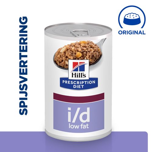 Hill's Prescription Diet ID Low Fat Digestive Care Hondenvoer 12 x 360 gram blikjes