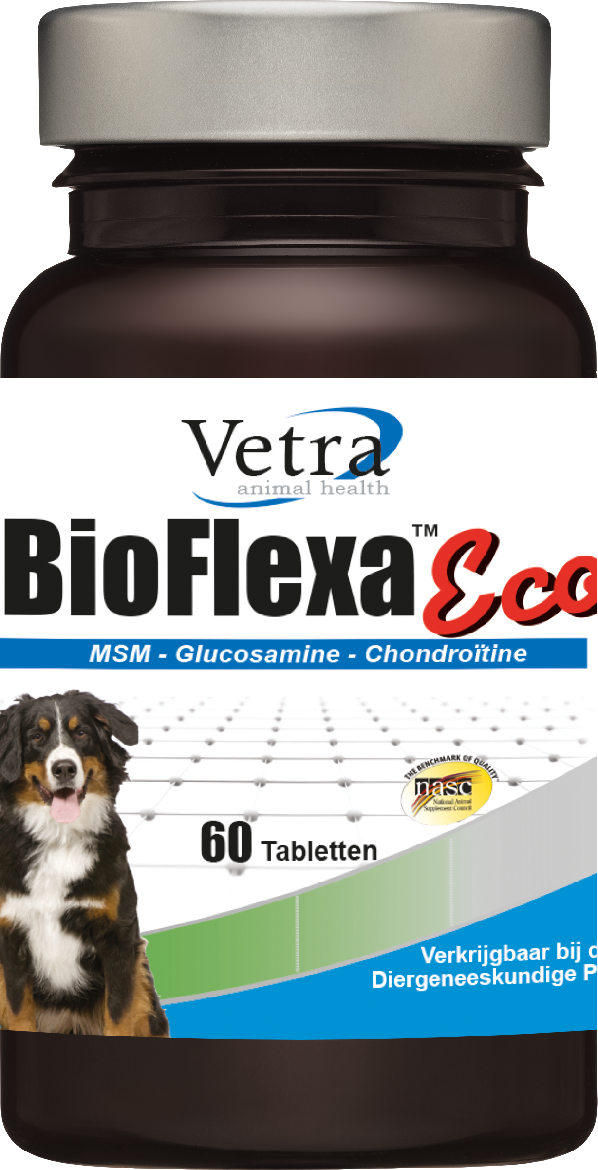 Vetra BioFlexa Eco Beweging Hond 60 tabletten