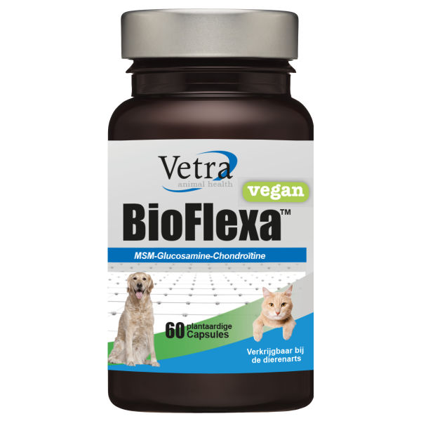 Vetra BioFlexa Vegan Gewricht Hond Kat 60 capsules