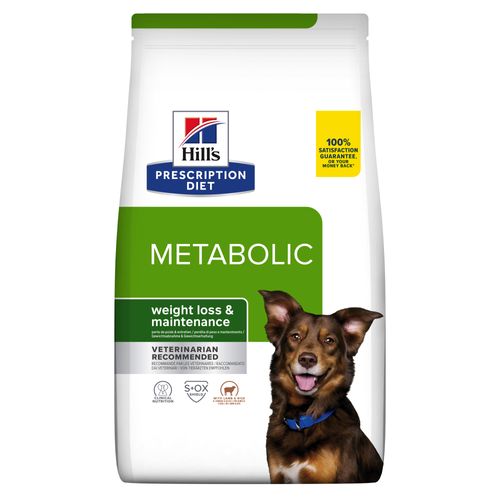 Hill's Prescription Diet Metabolic Weight Management Hondenvoer met Lam & Rijst 12 kg