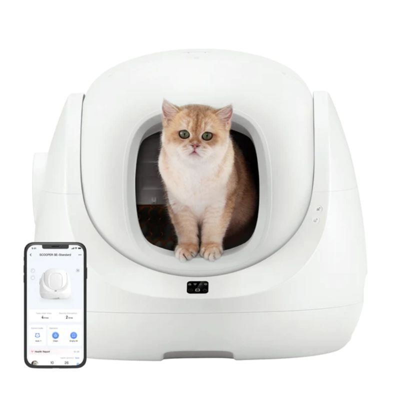 Catlink Scooper SE BayMax Zelfreinigende Kattenbak Catlink Scooper SE BayMax Kattenbak