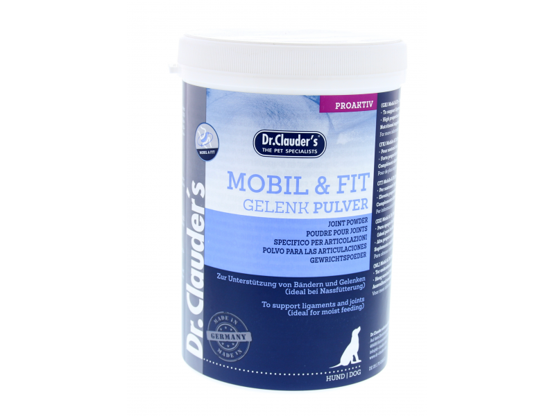 Dr. Clauders Mobil & Fit Gewrichtspoeder Hond 1100 gram