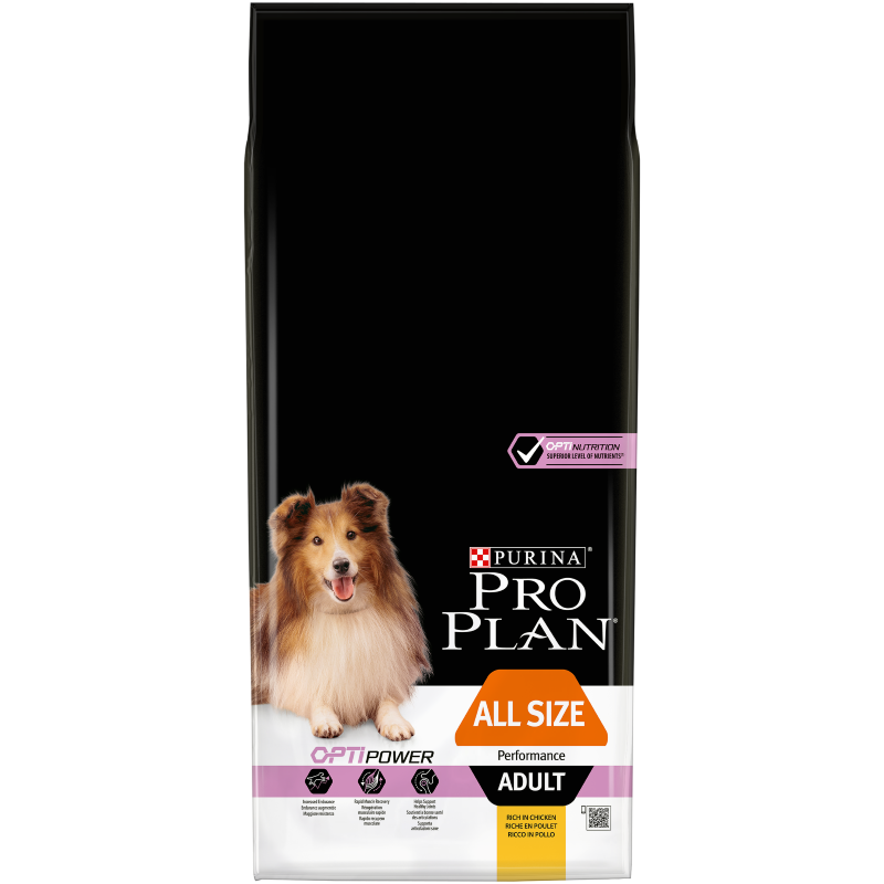 Purina Pro Plan All Sizes Adult Performance Hondenvoer 14 kg 