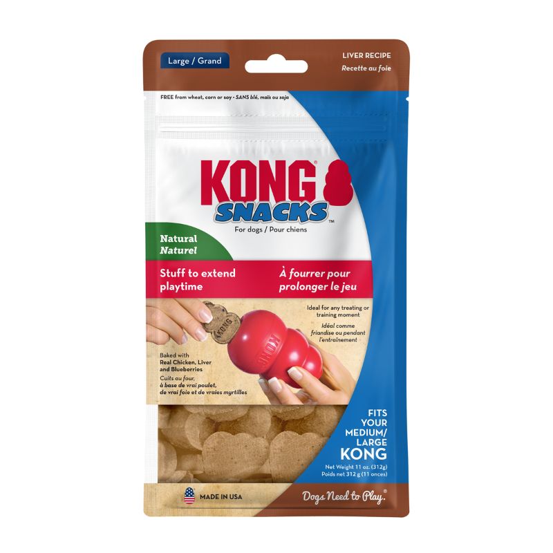 KONG Snacks Hond  Large Lever