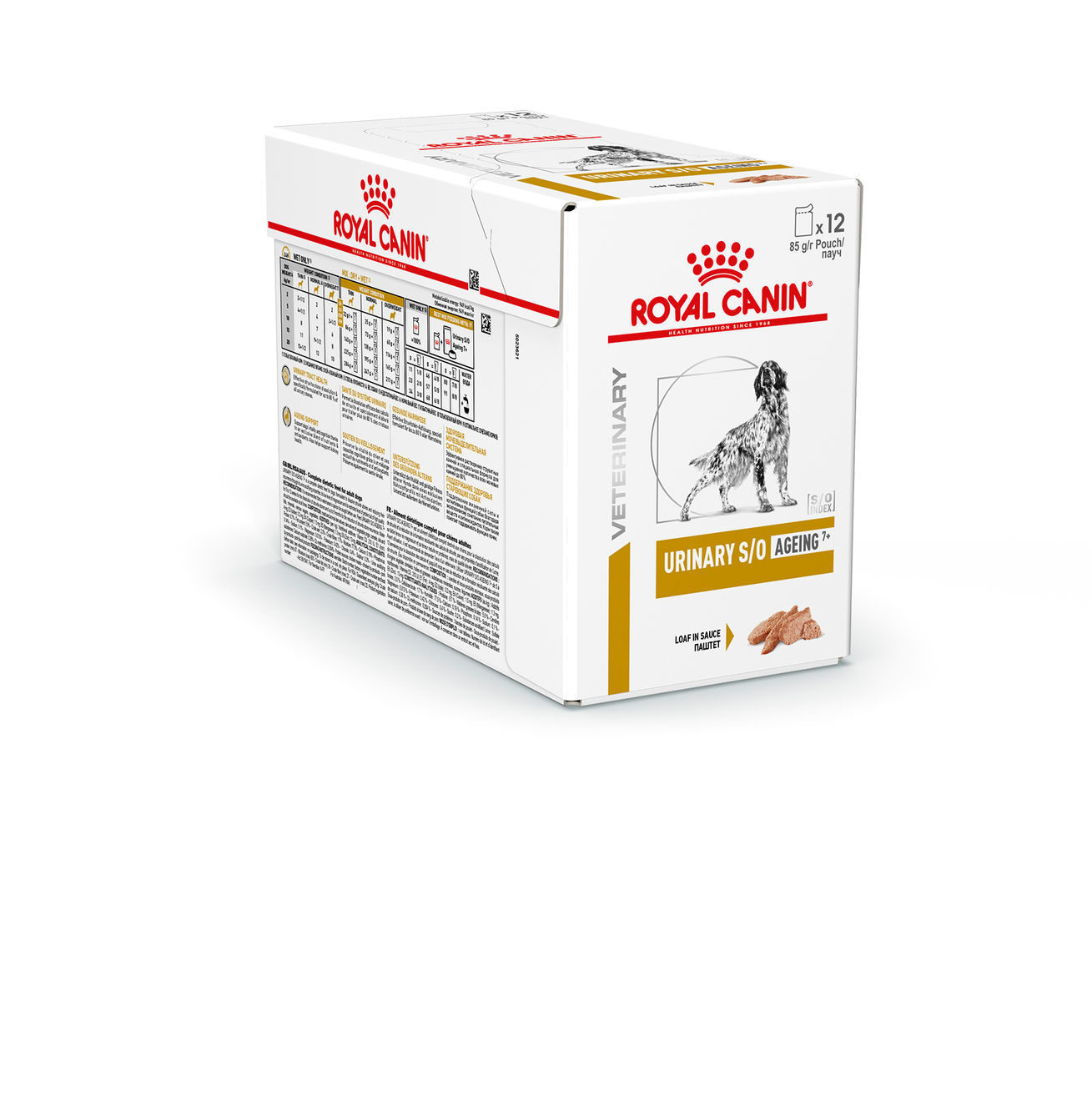 Royal Canin Urinary S/O Ageing 7+ Hond 12 x 85 gram maaltijdzakjes - Loaf