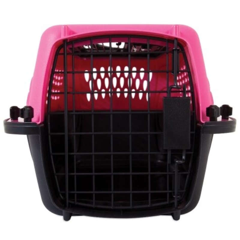 Petmate 2 Door Top Load Kennel XS Roze 