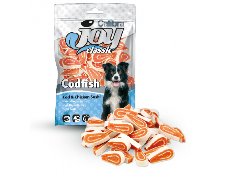 Calibra Joy Dog Chicken Cod Sushi 80 gram 