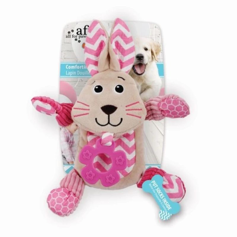 AFP Little Buddy Comforting Bunny Hond Puppy 
