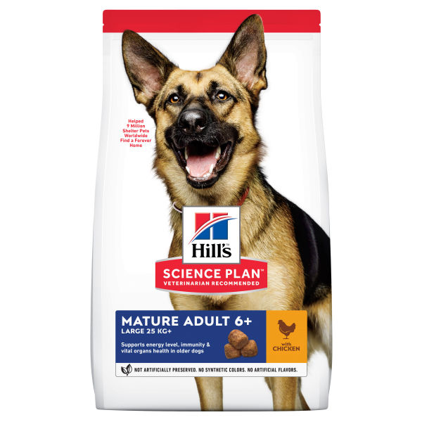 Hill's Science Plan Large Breed Mature Adult 6+ Hondenvoer 