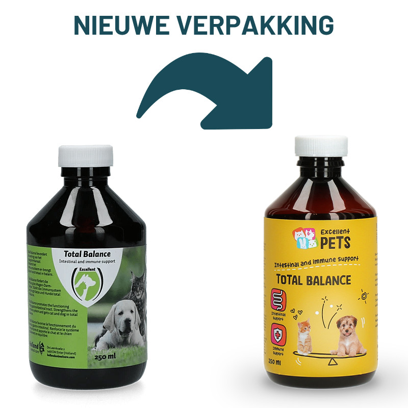 Excellent Total Balance Hond Kat 250 ml