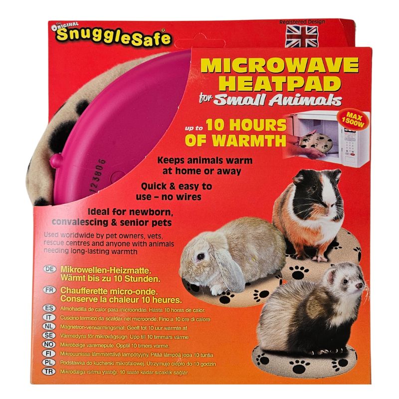 SnuggleSafe Warmteschijf Konijn Knaagdier Hond 