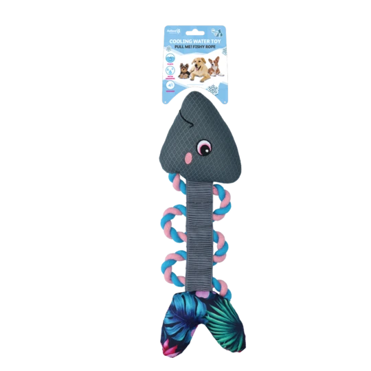 Coolpets Pull Me Fishy Rope Flower Coolpets Pull Me Fishy Rope Flower