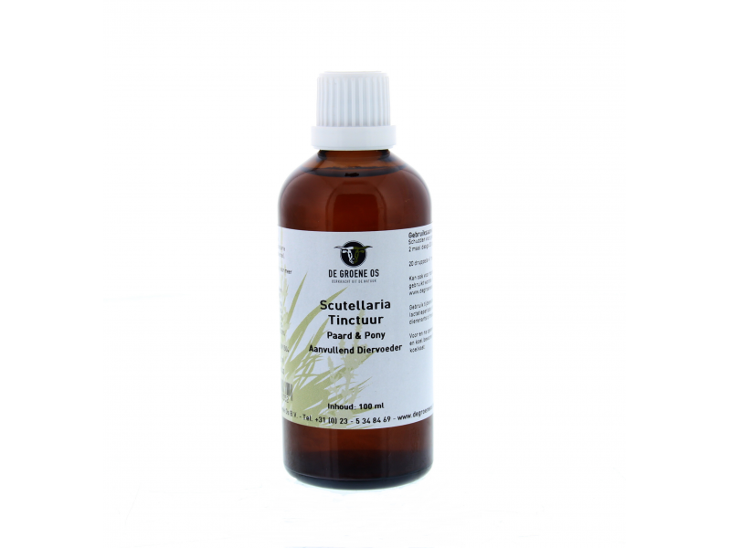 Groene Os Scutellaria Tinctuur Paard Pony 100 ml 