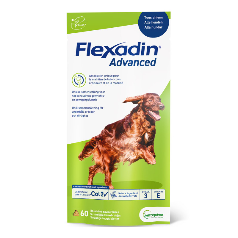 Flexadin Advanced Hond 60 stuks, Advertentie, Poster, Kruiden, Plant, Hond