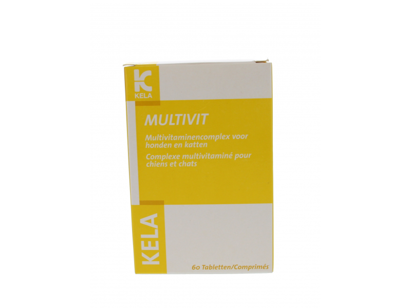 Kela Multi Vit 60 tabletten, Advertentie, Poster
