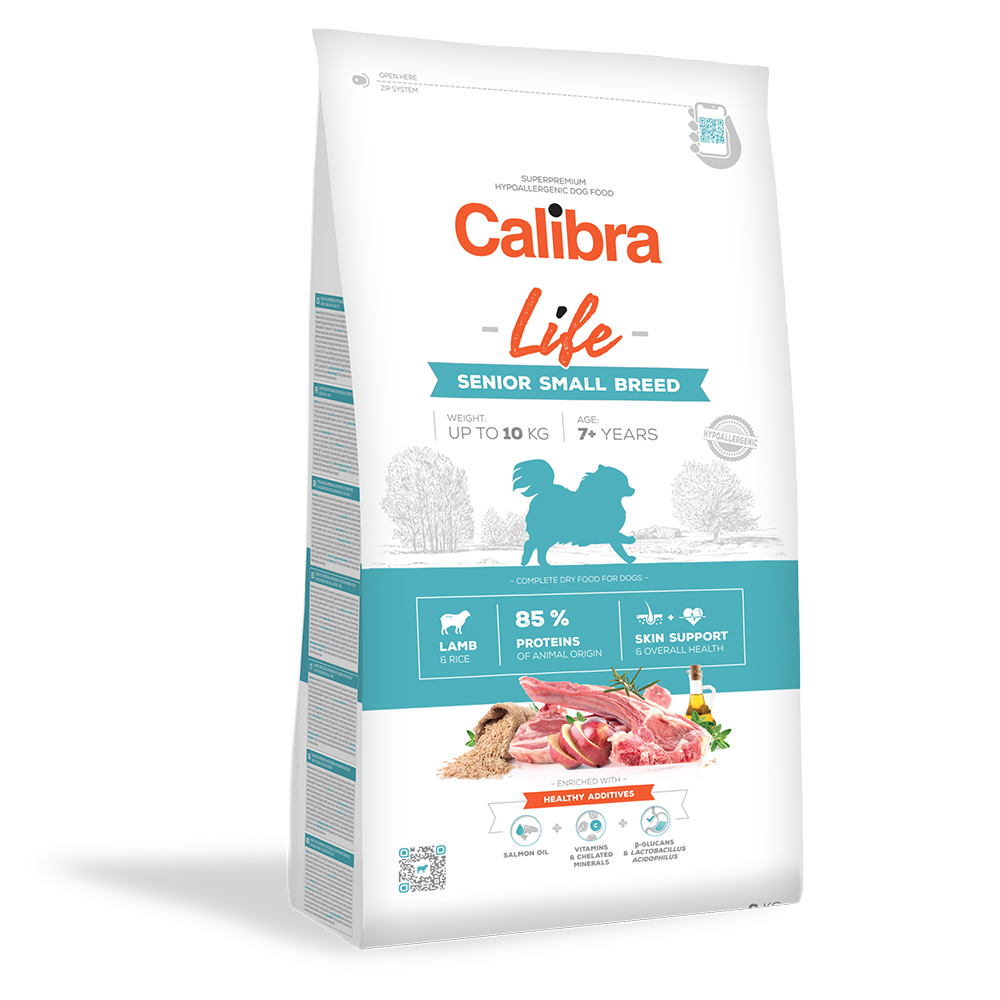 Calibra Hond Life Senior Small Breed Lamb 