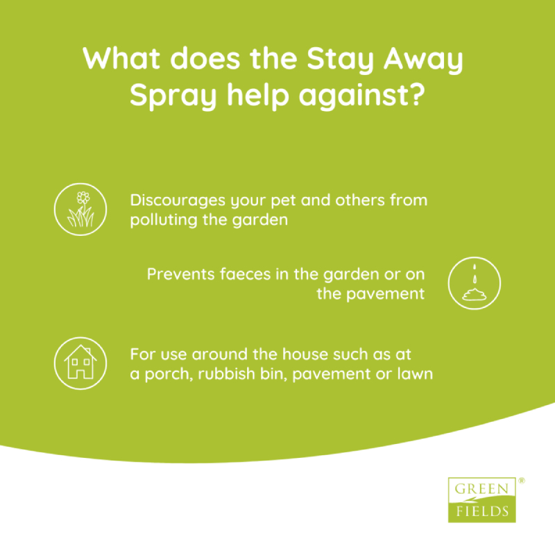 Greenfields Stay Away Spray Hond Kat 400 ml 