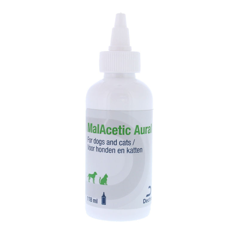 MalAcetic Aural Oorreiniger Hond Kat 118 ml 